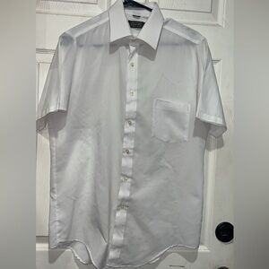 Classic White Men's Shirt